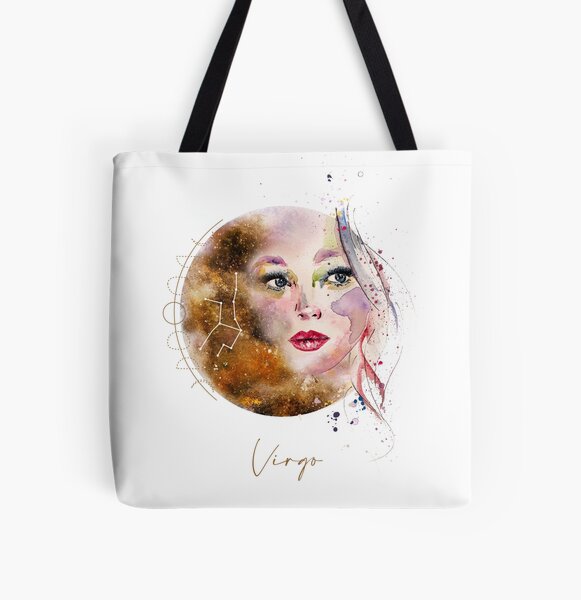horoscope - Sign Virgo All Over Print Tote Bag