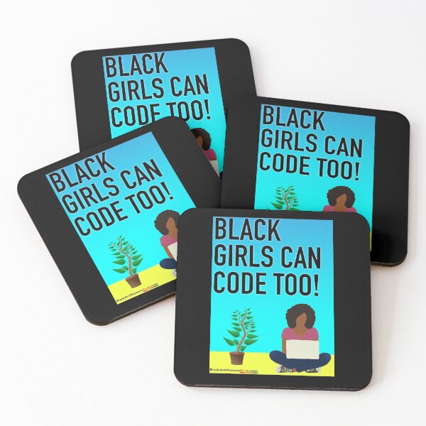 Item preview, Black Girls Can Code Too Tech designed and sold by blackartmatters.