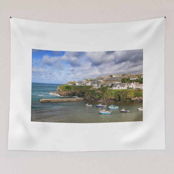 Item preview, The village of Port Isaac in Cornwall designed and sold by Tina  Townhill.