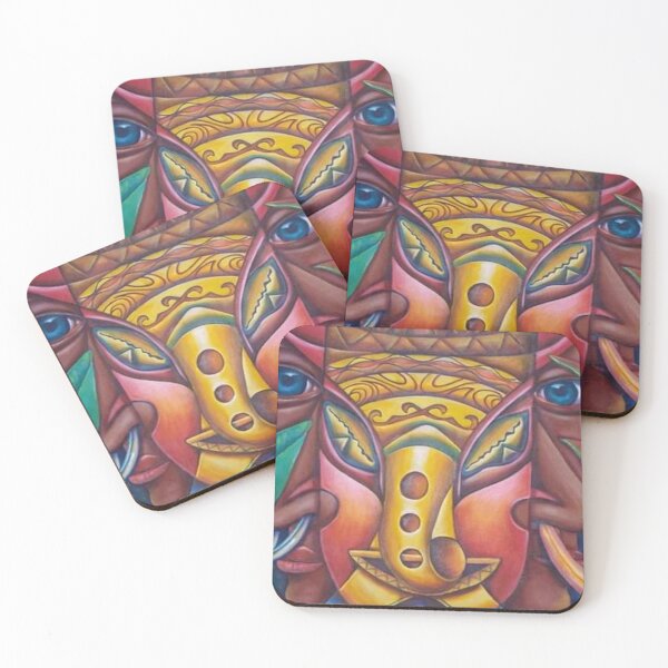 Item preview, Masks of New Guinea designed and sold by WizkidDiZines.