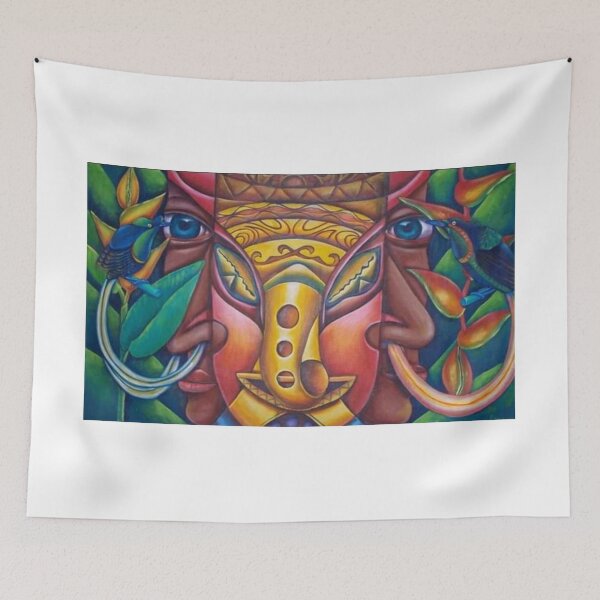 Item preview, Masks of New Guinea designed and sold by WizkidDiZines.
