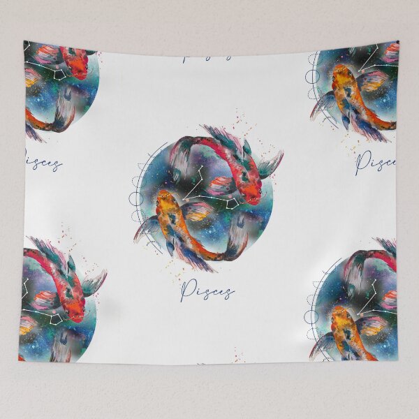 Item preview, horoscope - Sign Pisces designed and sold by Elaine Puhek.