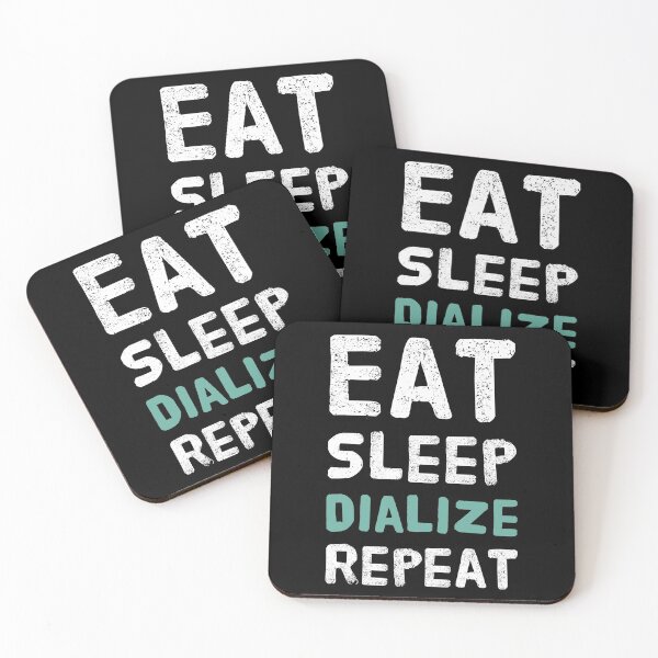 Item preview, Diabetes Dialysis Diabetic Funny Eat Sleep Gift designed and sold by TooFlyDesign.