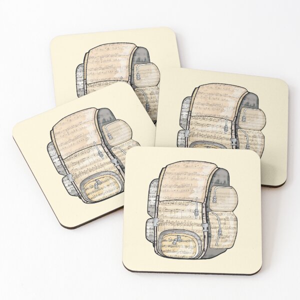 Item preview, Vintage Music Travel Backpack designed and sold by careerdesigns.