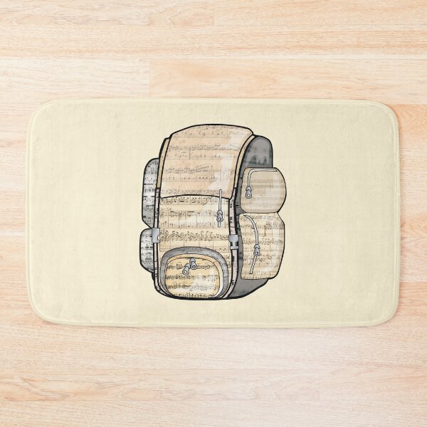 Item preview, Vintage Music Travel Backpack designed and sold by careerdesigns.