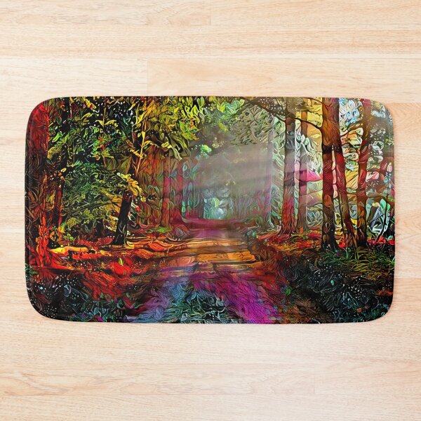 Item preview, Sunset Path through Rainbow Woods designed and sold by Alyxandre.