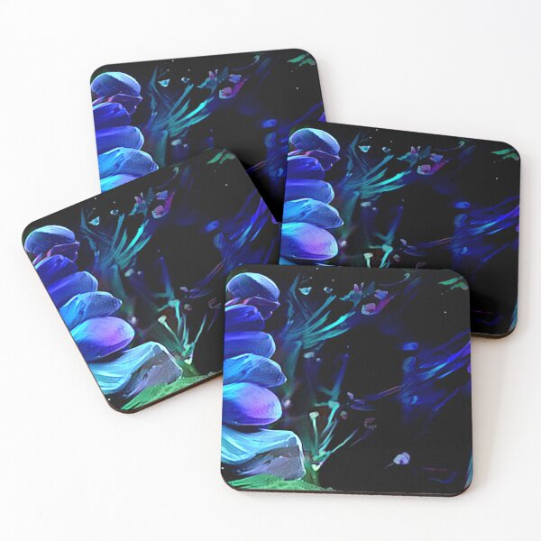 Aperçu de l'œuvre Blacklight Tranquility créée et vendue par Alyxandre.