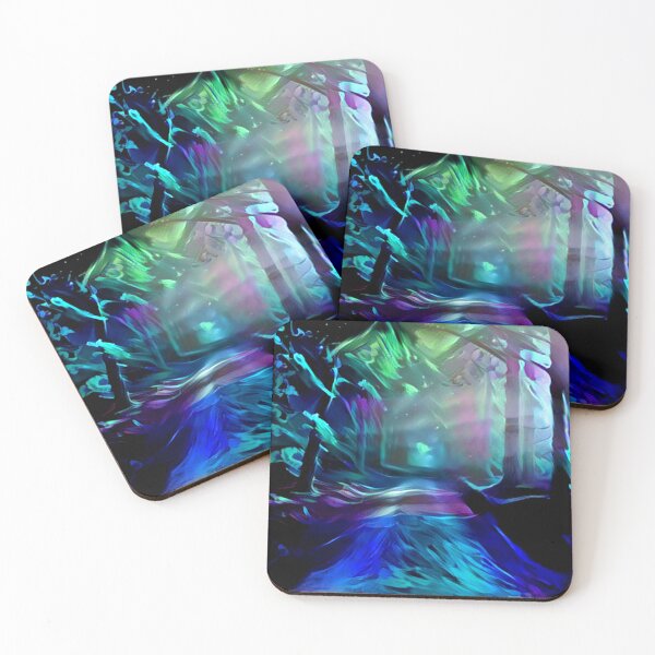Item preview, Blacklight Night Forest Path designed and sold by Alyxandre.