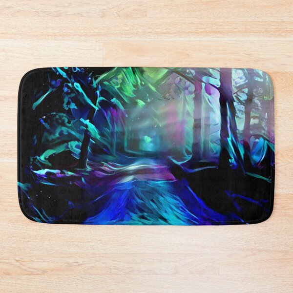 Item preview, Blacklight Night Forest Path designed and sold by Alyxandre.