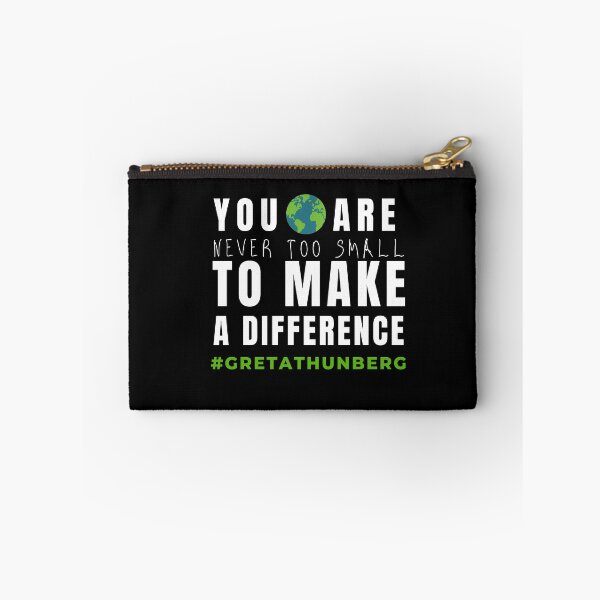 Item preview, Never Too Small Save the Planet Earth Help Climate Strike Nature Future Natural Enviroement Cute Funny Gift Idea designed and sold by EpsilonEridani.