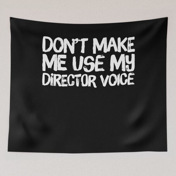 Item preview, Funny Director Voice Gift Film Play Gift designed and sold by TooFlyDesign.