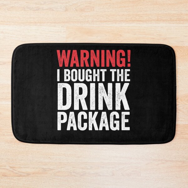 Item preview, Funny Cruise Vacation Drink Package Trip Drinking Gift designed and sold by TooFlyDesign.