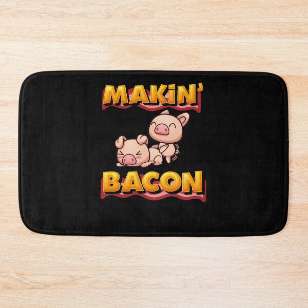 Item preview, Makin Bacon Funny Adult Valentines Day Gag Gift designed and sold by TooFlyDesign.