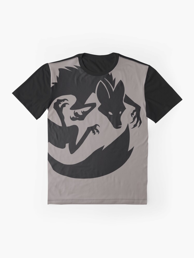 Alternate view of Starving Fox Graphic T-Shirt
