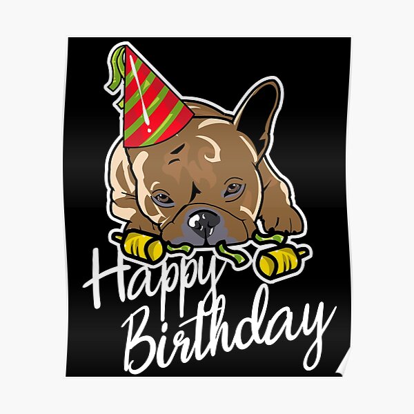 wandbilder franz c3 b6sische bulldogge comic redbubble