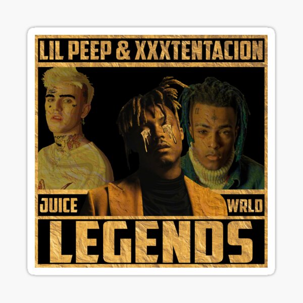Juice wrld "legends" cover art Sticker