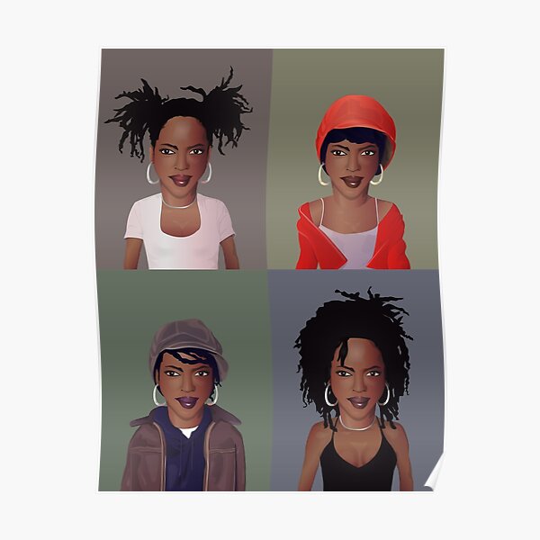 The Evolution of Lauryn Hill Poster