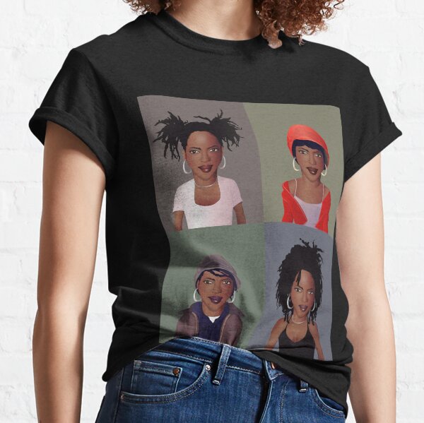 The Evolution of Lauryn Hill Classic T-Shirt