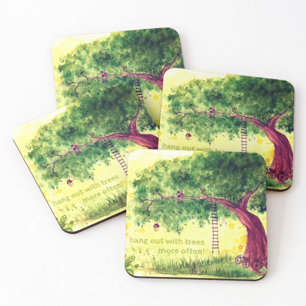 Item preview, watercolor tree designed and sold by luraya.