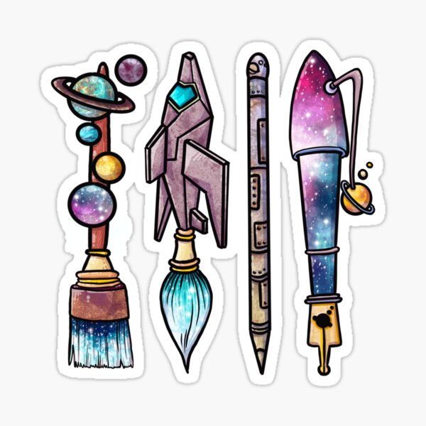 Stylos galactiques Sticker