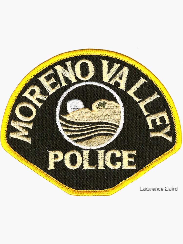 "Moreno Valley California Police Department" Sticker for Sale by