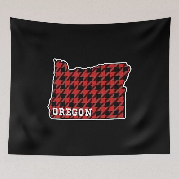 Item preview,  Best Oregon Buffalo Plaid OR State Outline designed and sold by samer11.