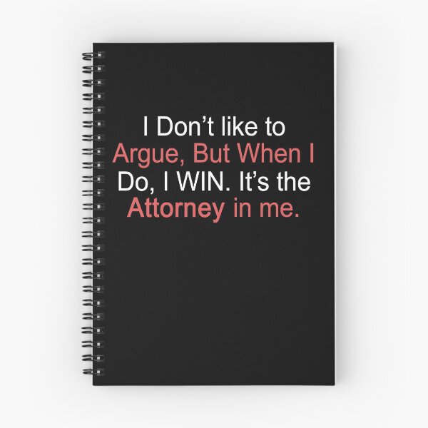 Item preview, It's The Attorney In Me designed and sold by Visualsplendors.