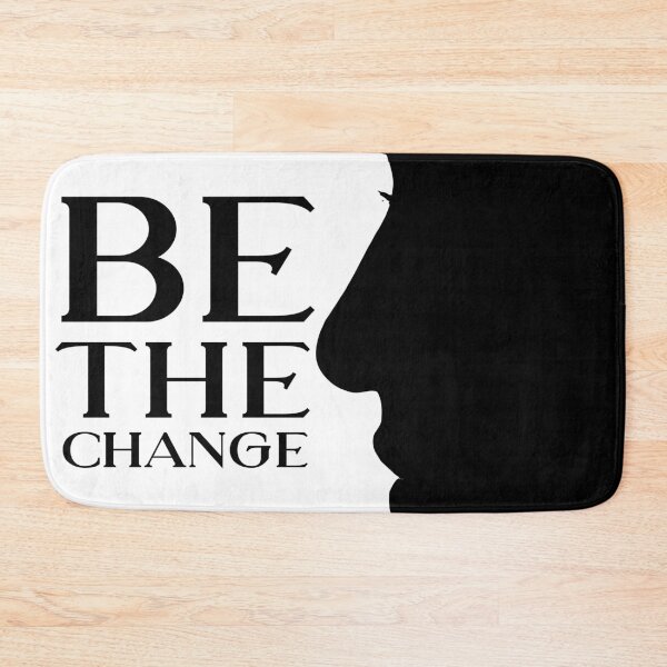 Item preview, Be the change designed and sold by Minimalist Quotes and Sayings.