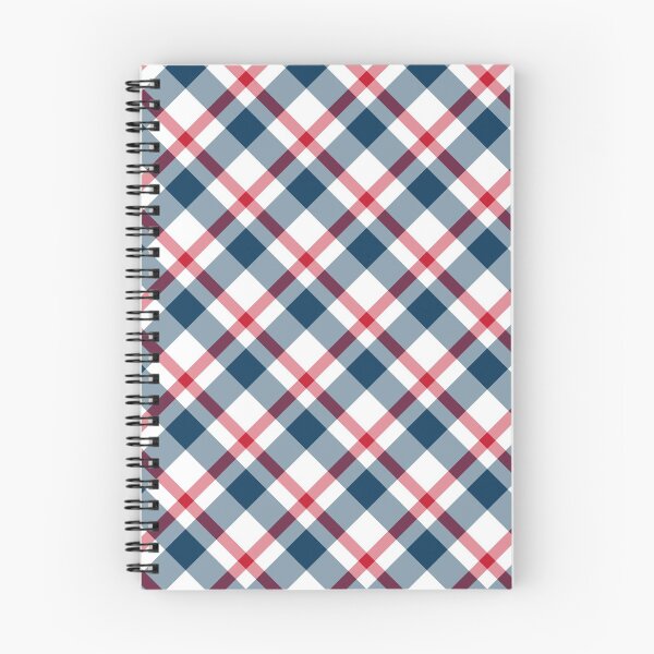 Item preview, Plaid White Blue Red Stripe Country Tartan Geometric Pattern designed and sold by emma60.