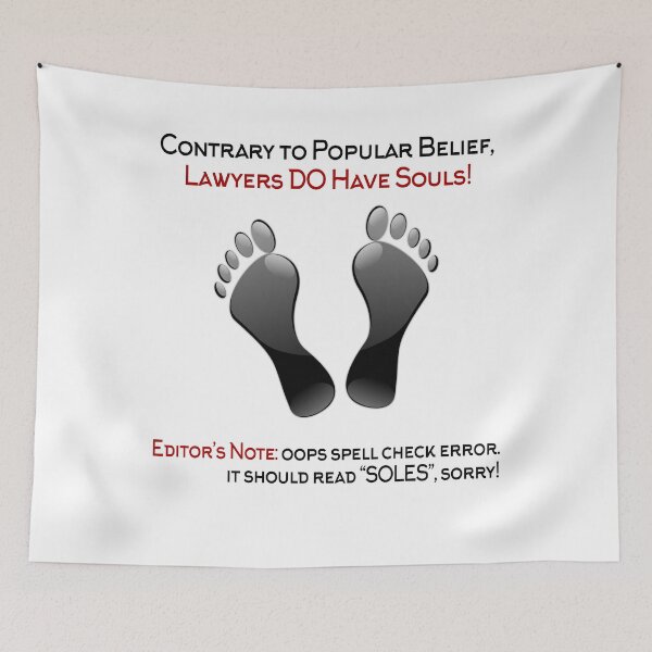 Item preview, Lawyers Do Have "Soles" designed and sold by Visualsplendors.