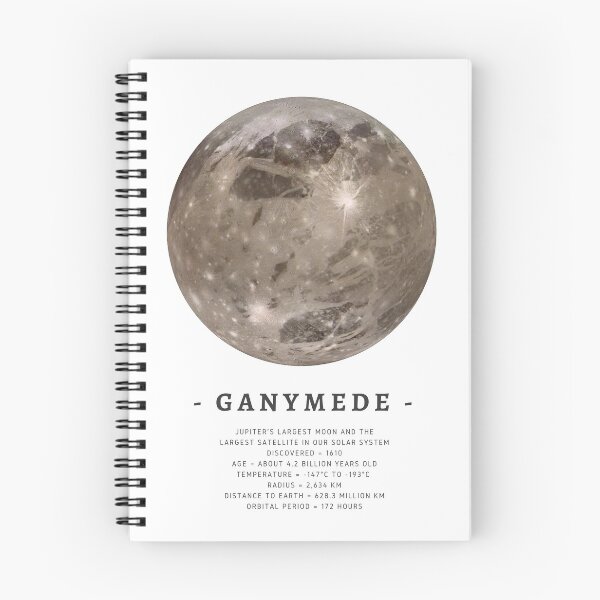 Item preview, Ganymede Moon Space Universe designed and sold by BeDressHappy.