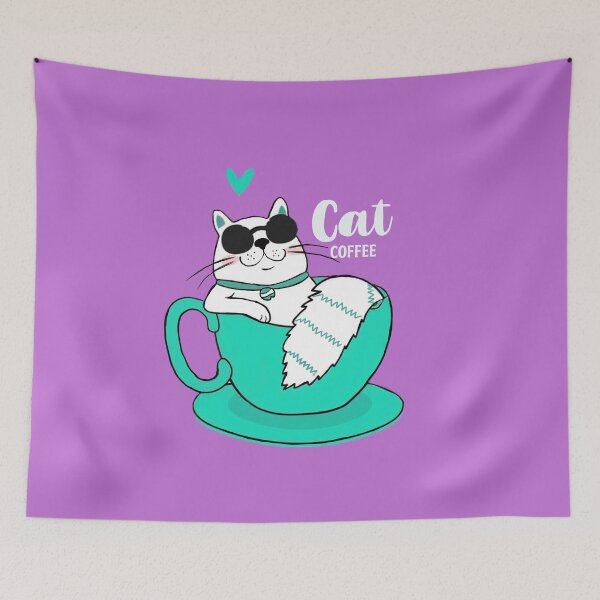 Item preview, Funny Cat Coffee Gift For Cat Lovers  designed and sold by amethystdesign.