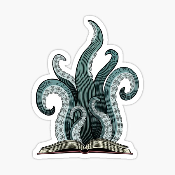 Item preview, Tentacle book designed and sold by Laura Nagel.