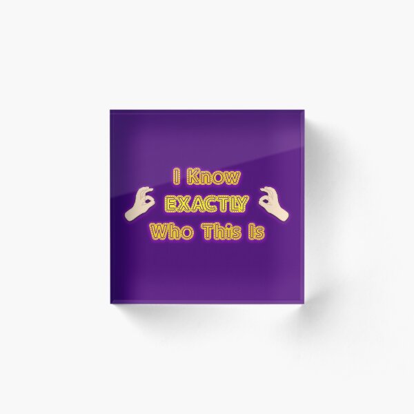 Exactly Acrylic Block
