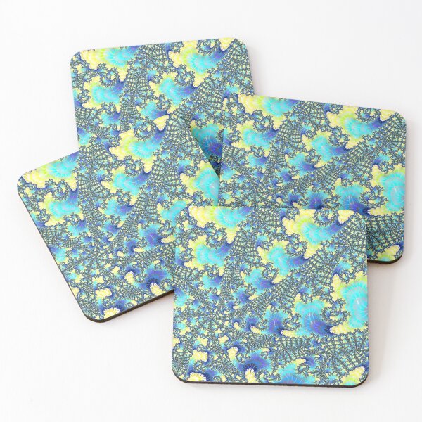 Item preview, Blue Fractal Star designed and sold by Elisabeth Lucas.