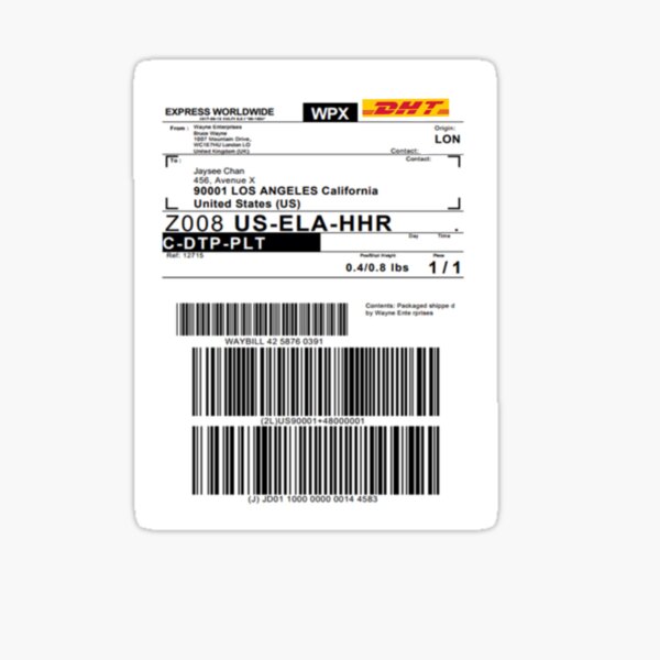 Dhl But It Is Dht T For Transportation Sticker By Ztirom Redbubble