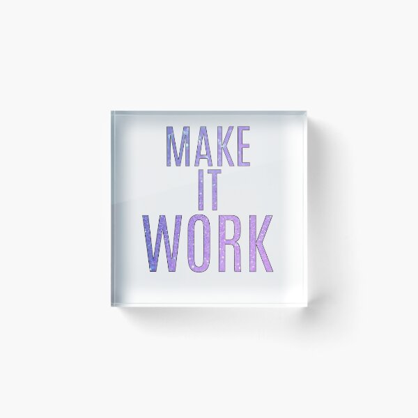 Item preview, Make It Work designed and sold by TheWriteShoppe.