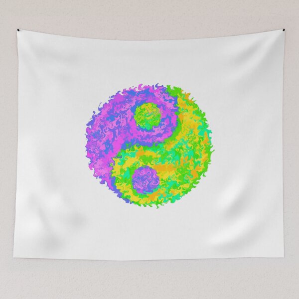Item preview, Yin Yang Psychedelic Symbol #3 designed and sold by AshleighMakes.