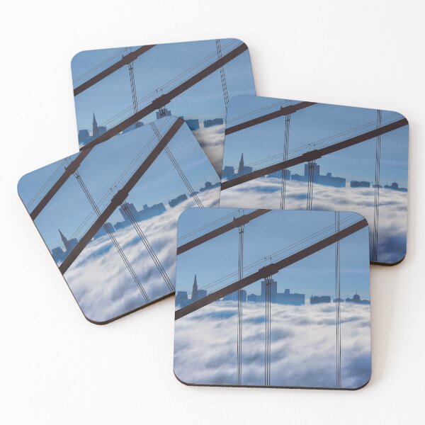 Item preview, San Francisco Skyline in Fog designed and sold by Gerard Fornarotto.