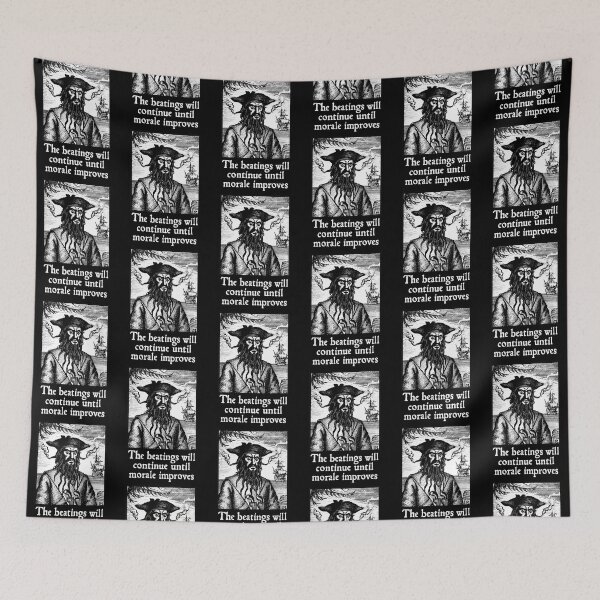 Item preview, The Beatings Will Continue until Morale Improves designed and sold by divebargraphics.