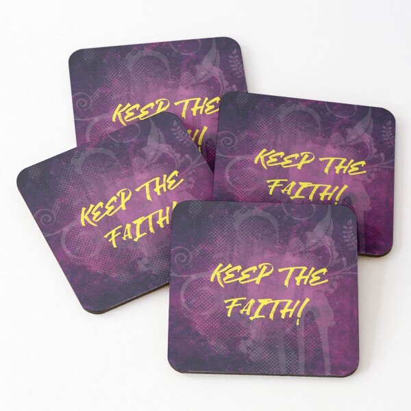 Item preview, Keep the Faith (Purple) designed and sold by Miss Stephanie’s Art Creations.