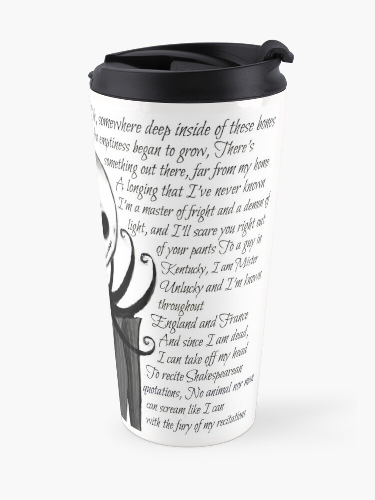 Alternate view of Nightmare Before Christmas Travel Mug