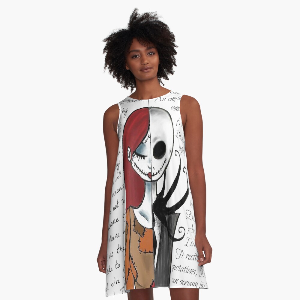 Nightmare Before Christmas A-Line Dress