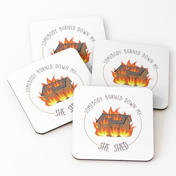 Item preview, Somebody burned down my she shed- State Farm Commercial designed and sold by tziggles.