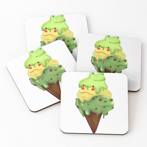 Item preview, Kawaii Froggo Ice Cream Cone designed and sold by KrissySempai.