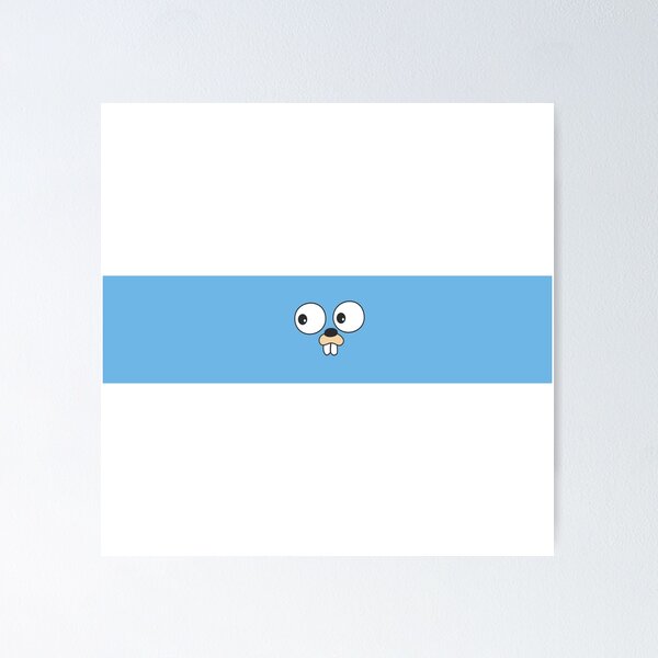 Artikel-Vorschau von Golang Gopher, designt und verkauft von leesander.