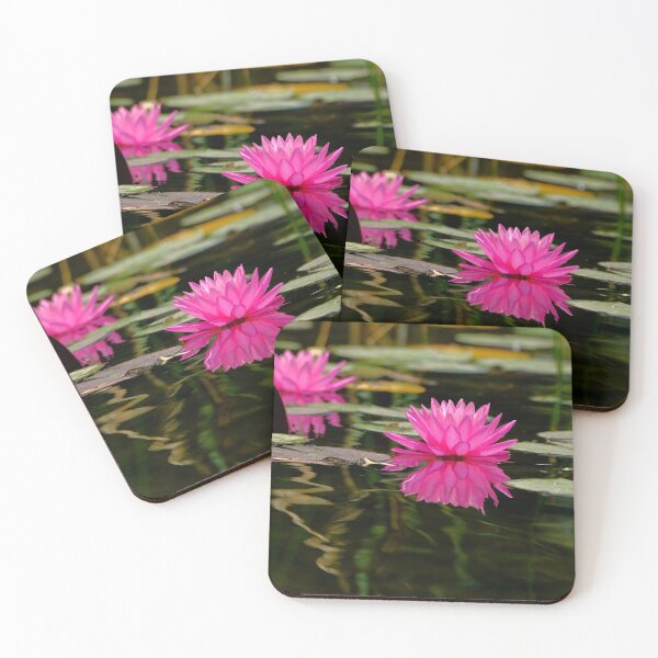 Item preview, Pink Water Lilies designed and sold by Gabrielle  Lees.