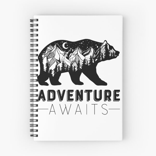 Item preview, Adventure Awaits Bear designed and sold by Lindsey Fletcher.