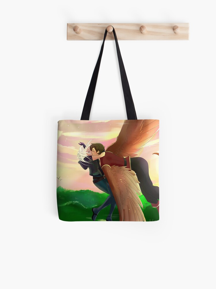 winged tote bag