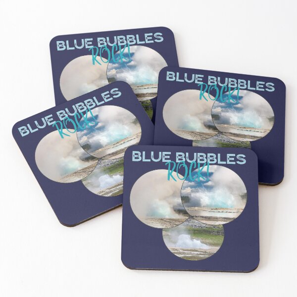 Item preview, Blue Bubbles Rock designed and sold by AvocaSpring.